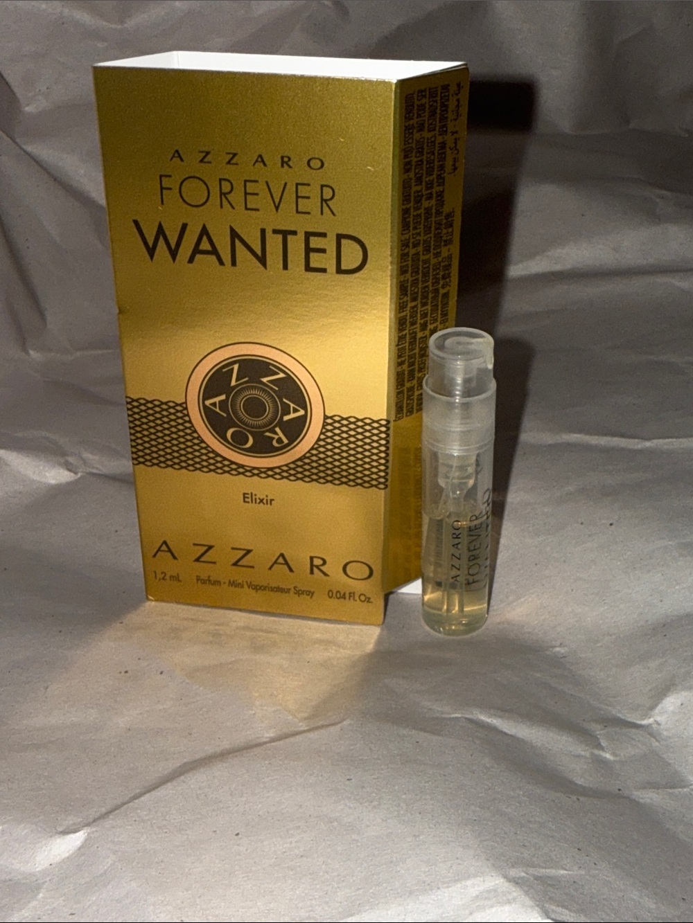 3/$15 Azzaro Forever Wanted Elixir Mini sample